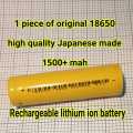 18650 lithium ion cell 18650 lithium ion battery 1500 mah rechargeable 18650 battery cell 3.7 volt to 4.2 volt rechargeable battery tested capacity. 