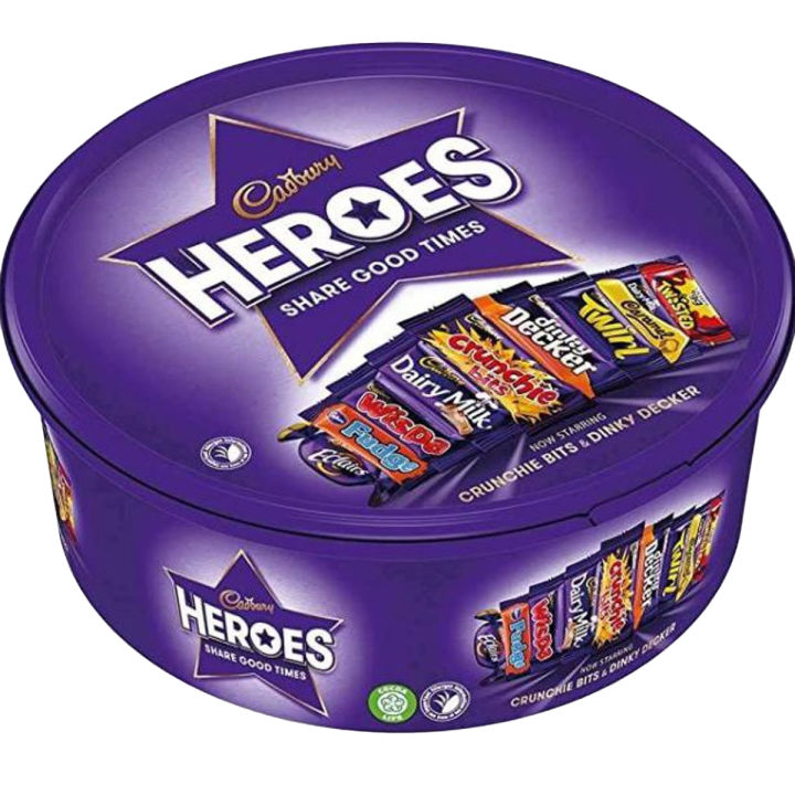 CADBURY HEROES CHOCOLATE BOX – 600GM (Imported)
