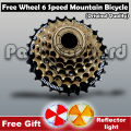 Free Wheel 6 Speed Mountain Bicycle. 