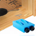14Pcs Hole Jig Kit 6-10mm Angle Drill Guide Set Woodwoorking Tool Hole Puncher Locator Jig Drill Bit Carpentry Tools. 