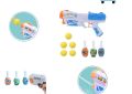 2 in 1 soft ball gun-Toys for Boys, Kids, Children | 2 in 1 Water Shoot Gun with 3 Bowling Pins & 5 Soft Ball Bullet. 