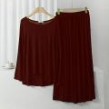 Nightwear Loose Sleeves T Shirt with Palazzo Trouser Suit for Women and Girls. 