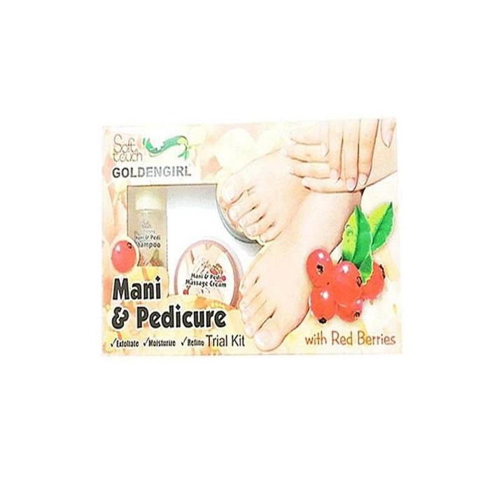Golden Girl Soft Touch Mani & Pedi Cure Trial Kit