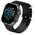 Smart Watch Ultra - 2.04" AMOLED Display, Bluetooth Calling, Fitness Tracker, Sports Modes, Heart Rate and Sleep Monitoring, IP68 Waterproof, 250mAh Battery, Compatible with Android and iOS. 
