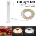 led light with human body induction battery box light with LED Motion Sensor Waterproof Light Belt 60 LEDS/M brand new and high quality. 