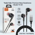 Premium Hot Selling Handsfree Bass Wired Earphones | AWA Gione, J-Cell, Remax Handsfree | HiFi Stereo Sound | Deep Bass | Mic | Type-C & 3.5mm | Cloudify.pk. 