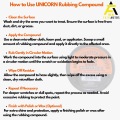 Unicorn Rubbing Compound Orange 100g – Heavy Duty Scratch & Oxidation Remover for Automotive Paint Restoration | Eliminates Deep Swirls & Restores Shine. 
