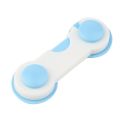 2 Pcs Child Safety Lock, Safety Door Cupboard Lock, Baby Proof Safety Cabinet Latch Lock for Kids, Easy Install with Adhesive, No Screws or Drilling. 