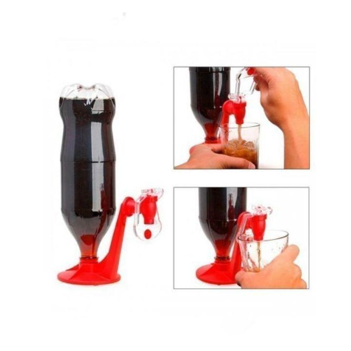 Fizz Saver Cold Drink Dispenser - Red - A