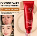 FV liquid Foundation Red Tube Polypeptide Skin Nourishing Foundation Natural Flawless Finish Water Proof Best Coverage All Skin Types. 