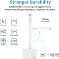 [Apple MFi Certified] Lightning to HDMI Digital AV Adapter,1080P Video & Audio Sync Screen Converter AV Adapter with Charging Port for iPhone HDMI Converter to HD TV/Projector/Monitor Support All iOS. 