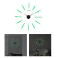 New Goli Clock/ Acrylic light, Night Clock DIY 3D Clocks Night Luminous Large Wall Clock | Glow at Dark Living Room Antique Style Creative Wall Clocks - Glow in the Night Wooden Wall Clock by alhafizwalls. 