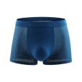 【Clearance】Mens Stretch Underwear Transparent Mesh See Through Boxer Briefs Shorts. 