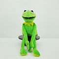 NYT Frog Puppet Soft Hand Stuffed Plush Toy Muppets Show Toy With Movable Mouth. 