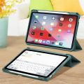 For ipad 10.2 cover lishen Flip Leather with Pencil Holder, Folio Stand Smart Cover. 