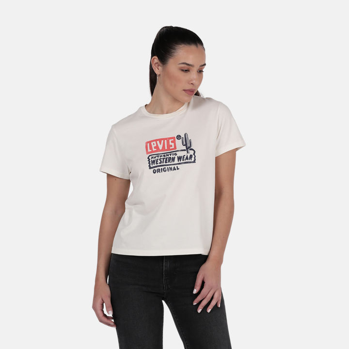 Levi's classic white t shirt best sale