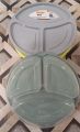 Studen Lunch Box/ Round Lunch Box 3-Sections 1.1 L with Lid/ Maya Round Lunch Box 3-Sections 1.1 L with Lid/ GoldPlast Maya Round Lunch Box 3-Sections 1.1 L-Made in Iran. 