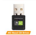 5G Dual-band 600Mbps drive-free WIFI wireless network card USB Ethernet PC adapter wifi LAN receiver. 