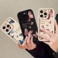 cover For Xiaomi Redmi Note 12 4G 11 12 Pro 8 10 5G 11S Redmi 12 10 10C 12C 9A 9C A1 K40 K30 K50 Pro POCO F3 Phone Case Angel Eyes Butterfly Soft Matte Full Protection Retro Fashion Shockproof TPU Camera Protective Silicone. 