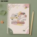 Connections - A4 Spiral Notebook with Plastic Sheet. 