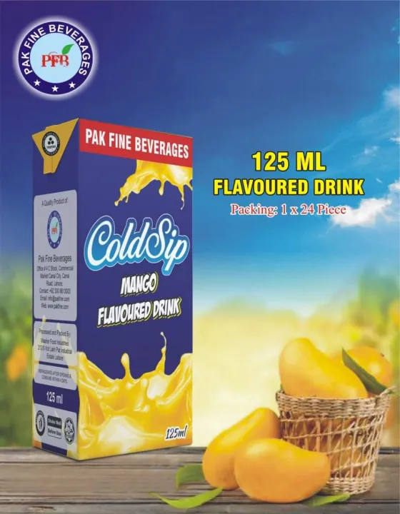 cold sip 125ml juice 24pice | Daraz.pk