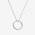 Silver/Golden Stainless Steel Ring Locket/Pendant/Necklace for Girls/Women - Single Ring Pendant Necklace/Chocker for Girls/Women. 