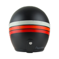 Motorcycle Helmet - Origine Classic Matt Black - Vintage Helmet. 