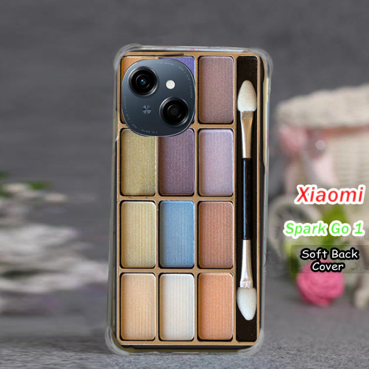 Tecno Spark Go 1 Back Cover - Makeup 2Gud Soft Phone Case For Girls