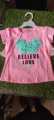 Pink Cute Girl's T-Shirt for 1-4 Years | Comfortable & Stylish Baby & Toddler Clothing | Kids Fashion Top for Girls. 