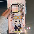 Cute Labubu Couples Funny Painting Cartoon LABUBU Case Compatible for IPhone 16 15 12 13 14 11 Pro Max XR X 7Plus XS Max 7 16 15 14 8 Plus SE 2020 Trend Brand Transparent Soft Case. 