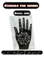 Mehndi sticker stencil designs (Mix design) 3 sizes AVAILABLE. 