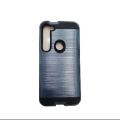 Metal Armor Laser Case for Motorola Moto G Stylus 2020 G8 Plus Durable Protection Shockproof Stylish Design with Laser Etched Pattern. 