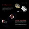 ABKO E10 True Wireless Stereo Ear Buds with Power Bank of 2600mah. 