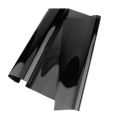 PLAIN BLACK TINTED GLASS PAPER BLOCKS UV LIGHT RAYS 50% BLOCKAGE OF SUNLIGHT AESTHTICS TRANSFORM WINDOWS AND DOORS USE ON CARS WINDOWS AND ANY WHERE YOU FEEL RIGHT WATER PROOF SOLAR FILM. 