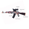 A-47 Gel Blaster Electric Rechargeable & Manual Reload - 2 in 1 Toygun With Goggles - Size Approx. 24 Inch. 