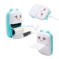 Mini Pocket Printer, Gifts for kids, Portable Thermal Printer for Pictures/Retro-Style Photos/Receipts/Notes/Lists/Label/ Memo/QR Codes, Bluetooth Wireless Smart Printer with Android or iOS APP. 
