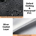 3 Pcs Waterproof Bike Seat Cover with Drawstring Bicycle Seat Cover. 
