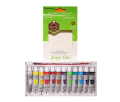 Pack of 12 Good Quality Non Toxic Acrylic Color Set - 6 ml. 