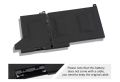 DJ1J0 42Wh 3-Cell Laptop Battery for Dell_Latitude 12 7280 7290 E7280 E7290 13 7380 7390 E7380 E7390 14 7480 7490 E7480 E7490 Series 11.4V. 