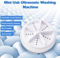 Portable Ultrasonic Washing Machine, 4 Modes, Mini Turbo Washer, with Usb Power and Bottom Suction Cup Turbo Sanitizer Washing Machine, for Home, Business, Travel, College Room, Rv, Apartment. 