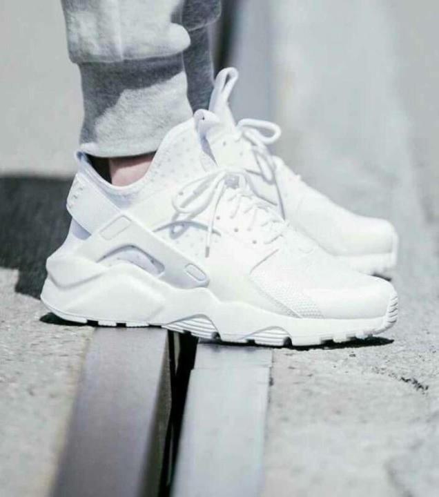 White Stylish Sneakers For Men