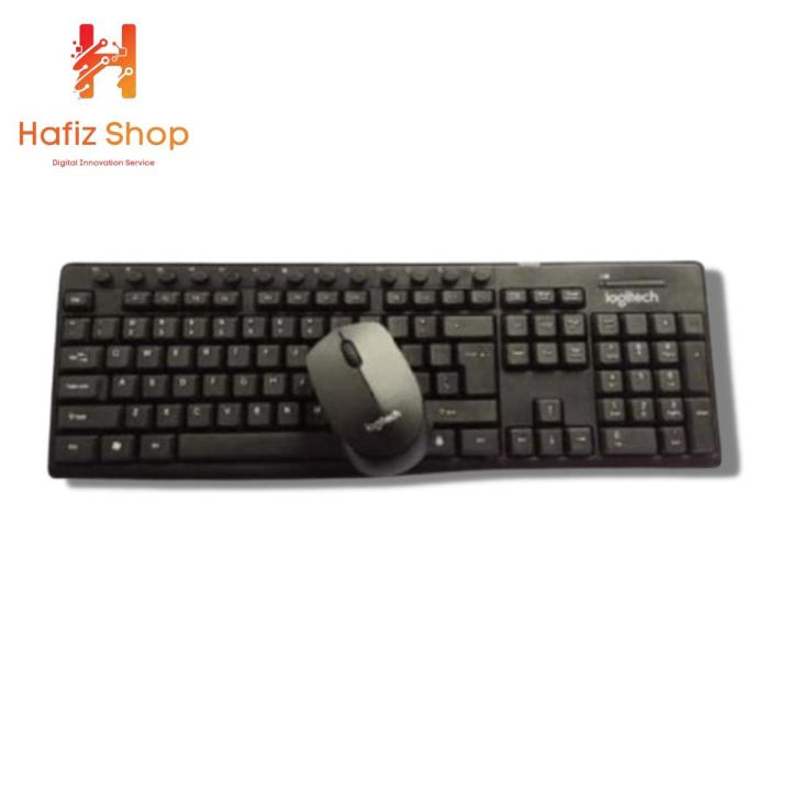 Original Logitech MK290 Wireless Keyboard Mouse Combo with Silent Touch Click & Type | Easily Setup Connection