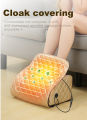 electric foot air compression full leg massage roller foot massager mat with knee heating function. 