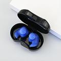 2 PCS Silicone Waterproof Earplug Environmental Soft Ear Plugs Adult Children Swimmers Swimming Diving Portable Earplug W/ Box. 