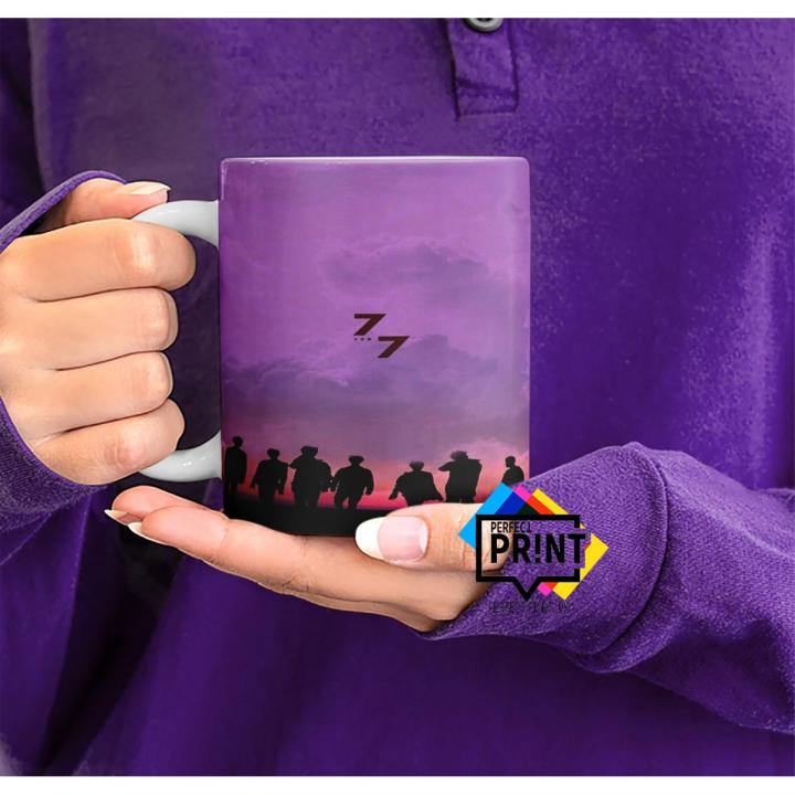 BTS Got7 7 for 7 Album Cover Cup
