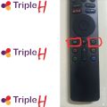 MI Voice Remote Control With Bluetooth For Xiaomi MI LED LCD TV 4X L65M5-5ASP Model XRM-010 |Triple H. 
