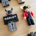 Roblox Building Blocks Virtual World Games Robot Model World Action Figure. 
