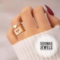 Trendy Heart shape rings for couples/girls. 