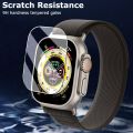 HD PMMA Protector for Apple Watch 8 Ultra 49mm Screen Polymer Ceramics Film For Apple Watch Series 8 Alumilum. 