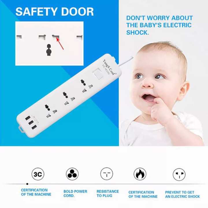 power%20cable%20extension%20with%203%20socket%20and%203%20usb%20port%20high%20speed%20cooper%20wire%20-%20Image%203